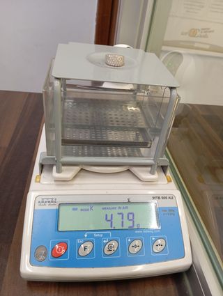 Anillo Oro Blanco 18K Circonitas