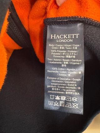 Forro Polar Hackett niños 9/10 años