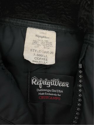 Giacca lunga Refrigiwear marrone donna XS