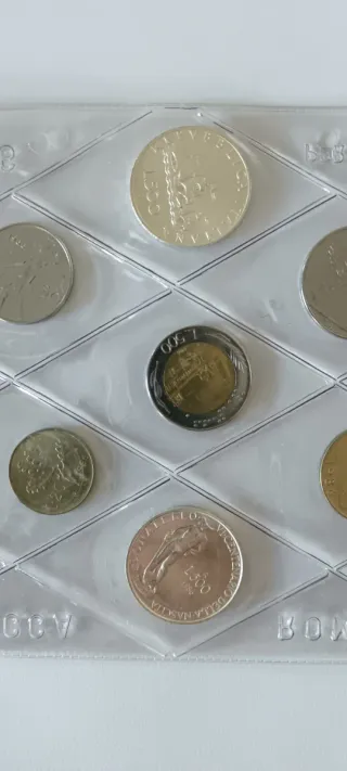 Divisionale Italia 1986 - 11 monete