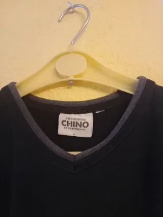 Jersey CHINO negro manga larga