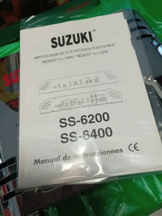 Amplificador Suzuki SS-6200/SS-6400 240W