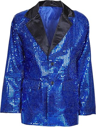 chaqueta de lentejuelas, blazer, showman, disco