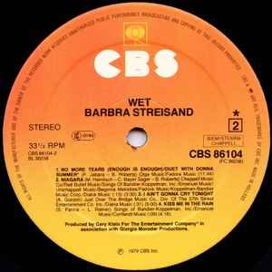 Vinilo Barbra Streisand - Wet
