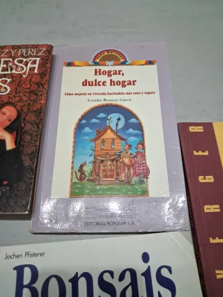 ​Lote 5 Libros Variados - Narrativa, Guías y Clási