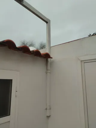 Toldo palillero metálico