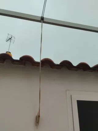 Toldo palillero metálico