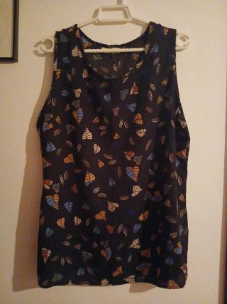 Blusa sin mangas de Trucco talla L