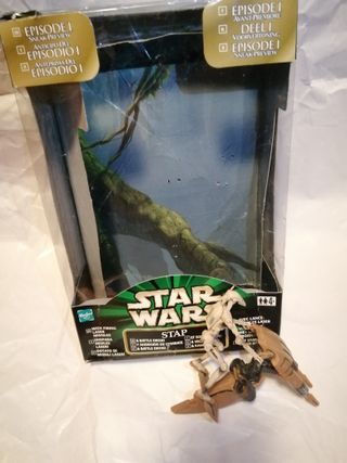Star Wars Stap + Battle Droid Hasbro