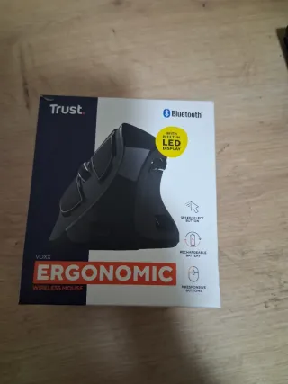 Ratón Ergonómico Bluetooth Trust VOXX