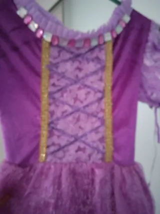 Disfraz Princesa Morado y Rosa