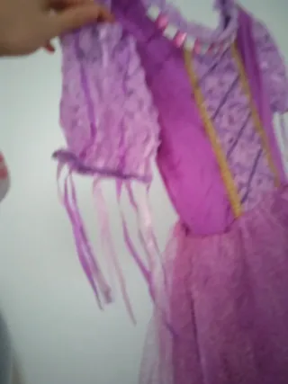 Disfraz Princesa Morado y Rosa