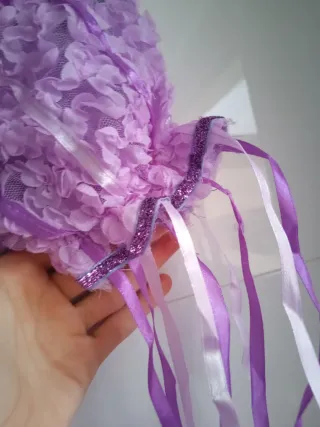 Disfraz Princesa Morado y Rosa