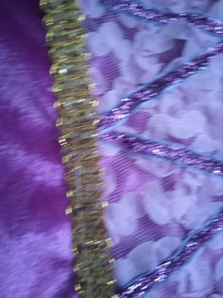 Disfraz Princesa Morado y Rosa