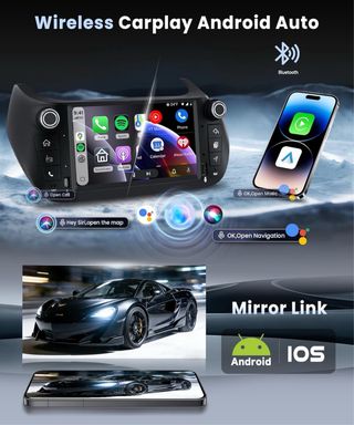 NUEVO! (190€) 4G+64G Android 15 Radio FIAT Fiorino