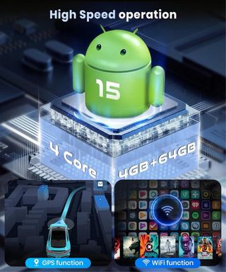 NUEVO! (190€) 4G+64G Android 15 Radio FIAT Fiorino