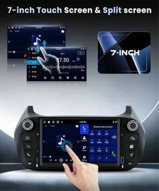 NUEVO! (190€) 4G+64G Android 15 Radio FIAT Fiorino