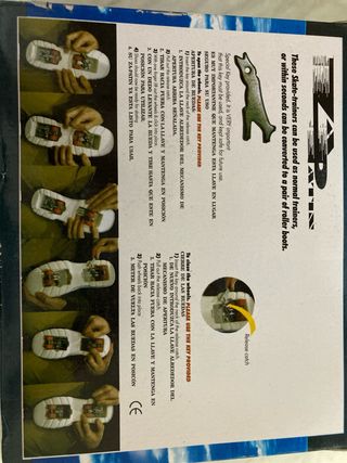 Deportivas con ruedas, talla 36