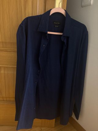 Dos Camisas Massimo Dutti Azul