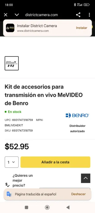 Pack accesorios para móvil foto y video. OFERTA