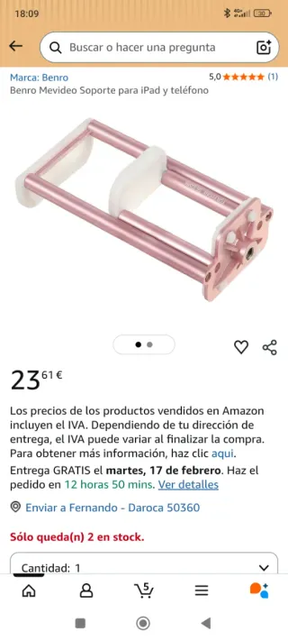 Pack accesorios para móvil foto y video. OFERTA