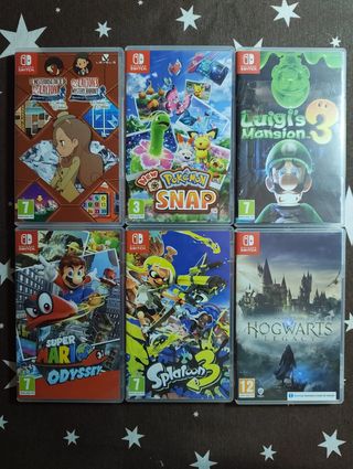 Juegos Switch. 35€ Unidad
