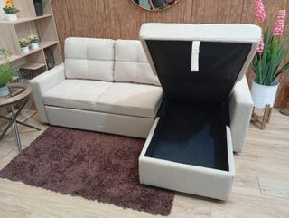 OFERTA DE SOFA CAMA CHAISE LONGUE CON ARCON