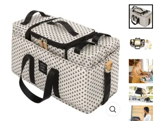 Bolso carrito/ organizador pañalera Petunia pickle