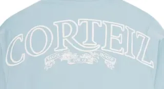 Sudadera Corteiz Azul con Cremallera y capucha