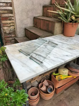 Scaffali in vetro antichi