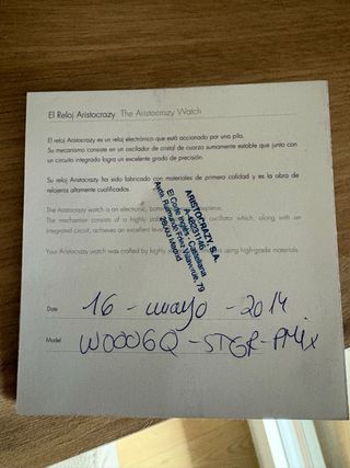 Reloj Aristocrazy Mujer