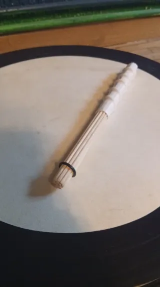 Baqueta Bodhrán Blanca