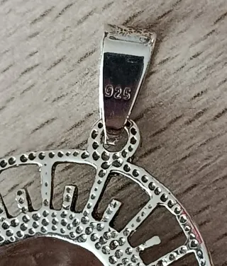 Colgante Plata cabeza de Jesús