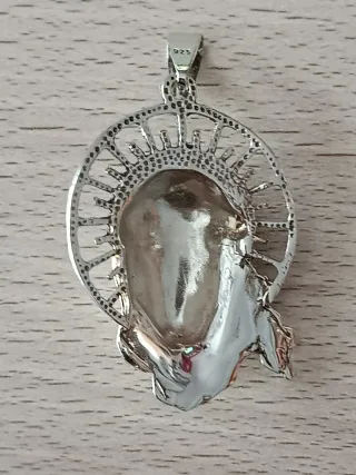 Colgante Plata cabeza de Jesús