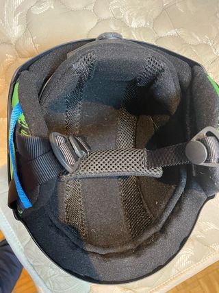 Casco de esquí Bolle Negro Oso Azul