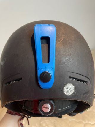 Casco de esquí Bolle Negro Oso Azul