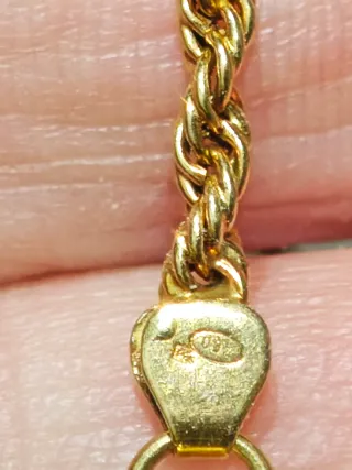 Cadena Cordón Salomónico 18K - 13.9g