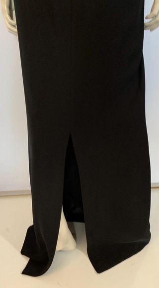 Vestido Fiesta Carolina Herrera Blanco y Negro