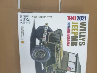 Maqueta Italeri Willys Jeep MB 1:24