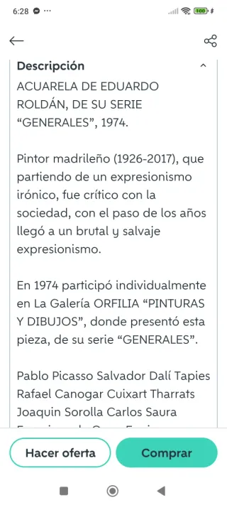 Cuadro de Eduardo Roldán