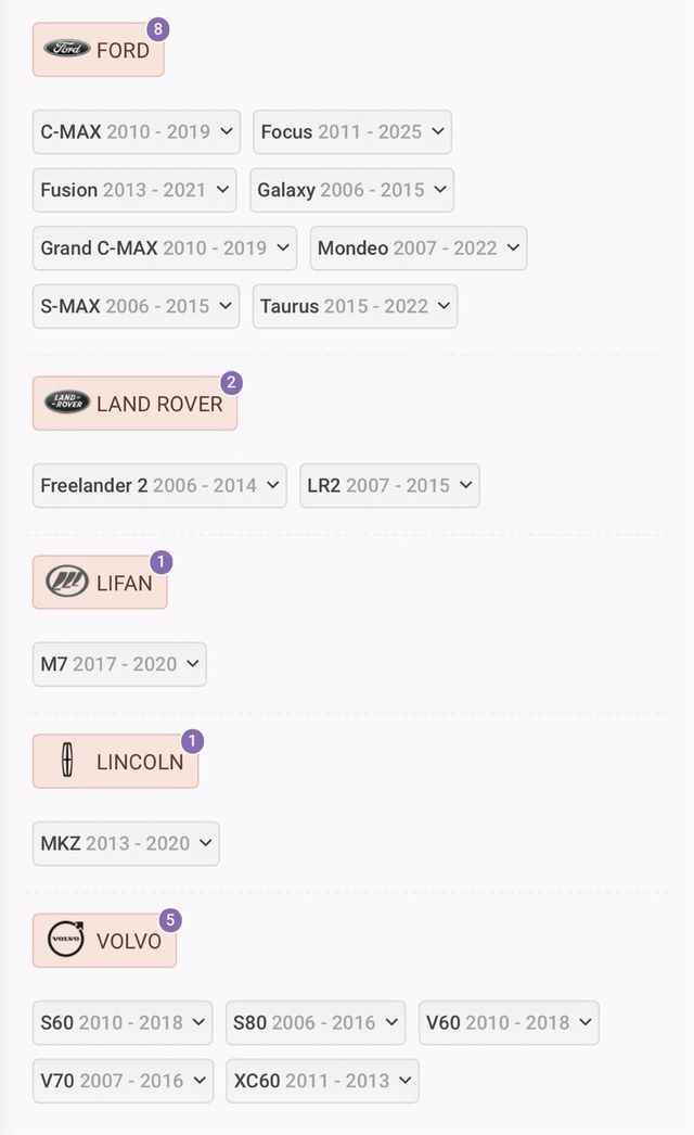 LLANTAS 18” FORD MONDEO