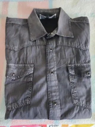 Camisa western Star & Stripes – Talla L (grande)