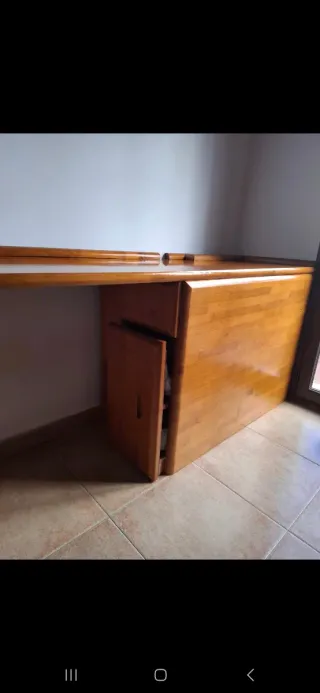 Dormitorio juvenil madera roble cama nido