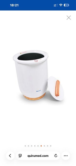 Calentador de toallas blanco