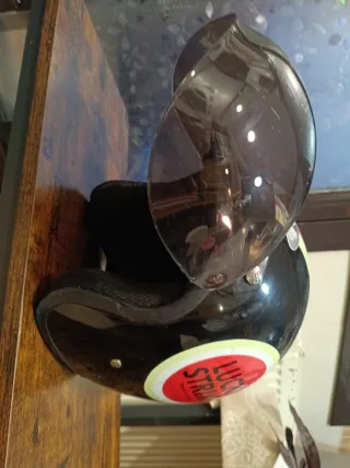 Casco Moto Vintage Lucky Strike