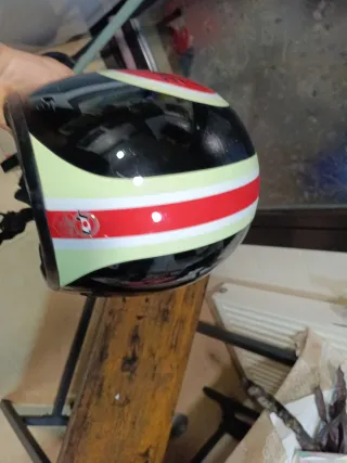 Casco Moto Vintage Lucky Strike