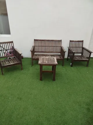 Conjunto muebles de jardín