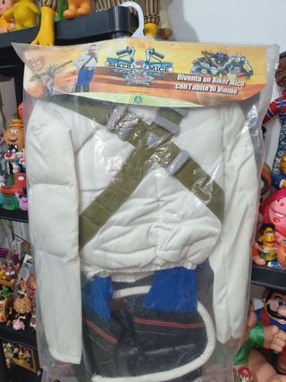 Disfraz vintage precintado Moto ratones de marte