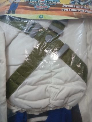 Disfraz vintage precintado Moto ratones de marte