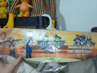 Disfraz vintage precintado Moto ratones de marte